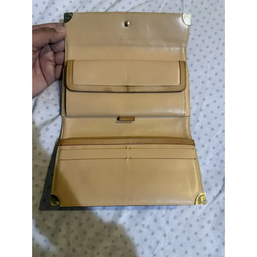 Vuitton Murakami Monogram Multicolore International Wallet in white
